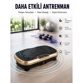 Kas Aktivasyonunu Artıran Titreşimli Egzersiz Makinesi Yeni Nesil