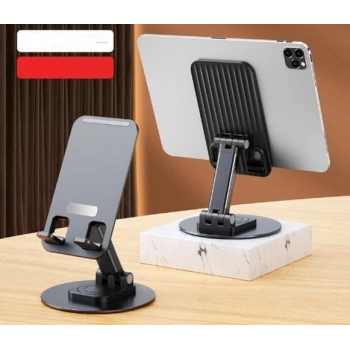 Katlanabilir Telefon Tutucu Stand Yuvarlak Tabanlı (5263)