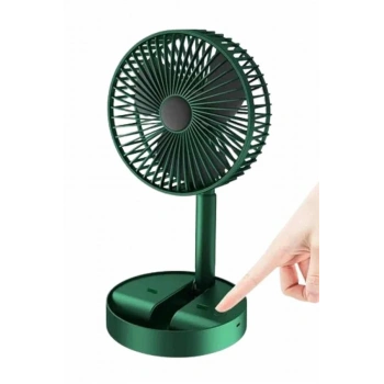 Katlanabilir Usb Şarjlı Masaüstü Soğutucu Mini Fan Telefon Tutucu