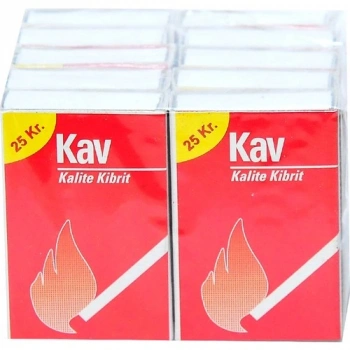 KAV KİBRİT10X10100LÜ (5263)