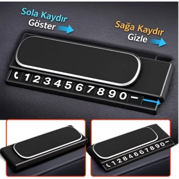 Kayar Kapaklı Torpido Üstü Fosforlu Numaratör (5263)