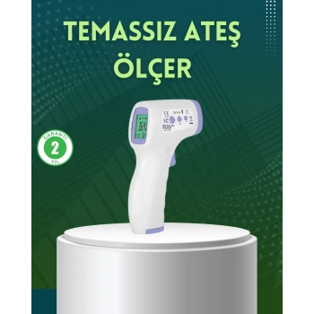 Kızılötesi Temassız Ateş Ölçer Lcd Ekranlı Hassas Termometre