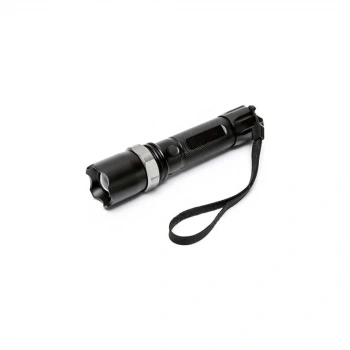 Km-110 Profesyonel Şarjlı El Feneri Ledli+flashlight+zoom Özellikli  Atlı 6 Parça Full Set