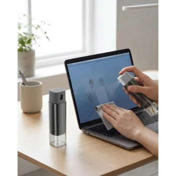 Kompakt Ekran Temizleme Sprey Şişesi Telefon Tablet Bilgisayar Temizlik Şişesi