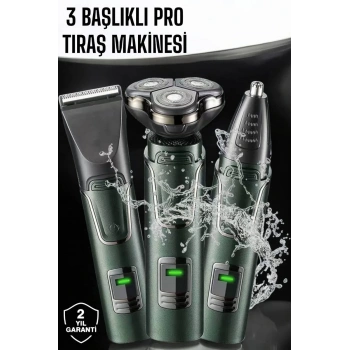 Kulak Ve Burun Başlıklı Profesyonel Tıraş Makinesi