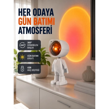 Loş Işıklı Şarjlı Ortam Lambası – Kompakt Ve Portatif Yeni Nesil