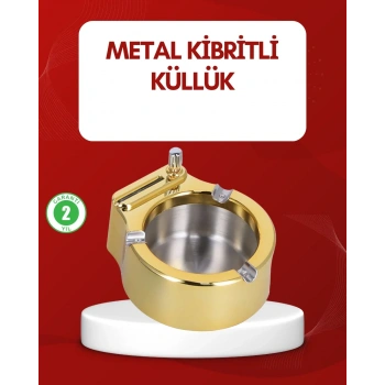 Metal Küllük Gizli Ateşleme Sistemli Şık Tasarım