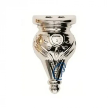 Minare Sandık Ayağı, Kutu Ayak 3 Cm - Nikel, 100 Adet