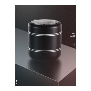 Mini Alüminyum Tws Kablosuz Bluetooth Hoparlör – Yuvarlak Metal Tasarım, Yüksek Bas Ve Taşınabilir Özellikler