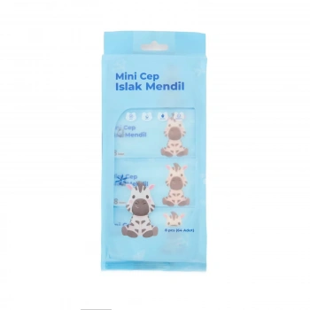 Mini Cep Islak Mendil Günlük Pratik 8'li Paket (5263)