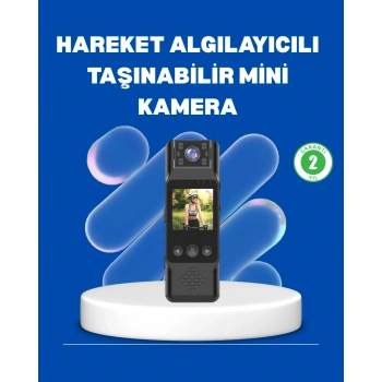 Mini Kamera 1080p Full Hd Döner Lens Taşınabilir