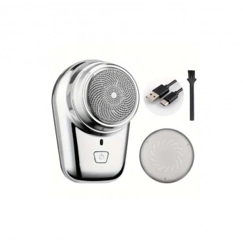 Mini Shaver Sıfır Sakal Taşınabilir Şarjlı Tıraş Makinesi IPX6 Korumalı  (5263)