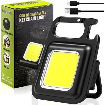 Mini Taşınabilir Led Çok Fonksiyonlu Fener (5263)