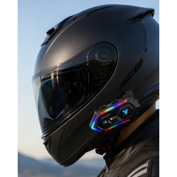Motosiklet Kaskı İçin Bluetooth Intercom Kulaklık Uzun Pil Ömrü