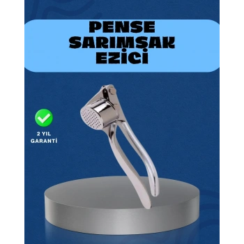 Mutfak Sarımsak Ezici Kaymaz Saplı Güçlü Mekanizma