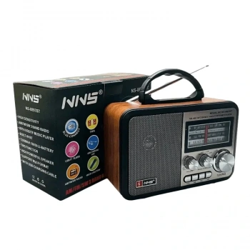 NNS NS-8897 Orta Boy Retro, Nostaljik, Ahşap Tasarım Radyo (5263)