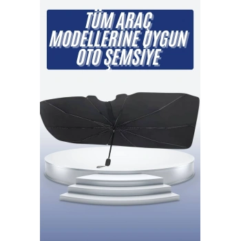 Oto Ön Cam Güneşliği Otomatik Katlanabilir Gölgelik Oto Cam Şemsiye