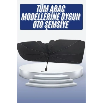 Oto Ön Cam Güneşliği Otomatik Katlanabilir Gölgelik Oto Cam Şemsiye