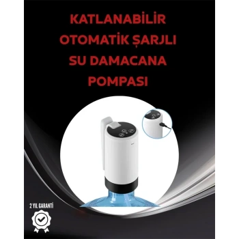 Otomatik Şarjlı Daana Pompası Ev Ofis Kamp Kullanım