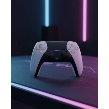 Oyun Kolu Ps5 Uyumlu Kablosuz Bağlantı Ve Uzun Pil Ömrü