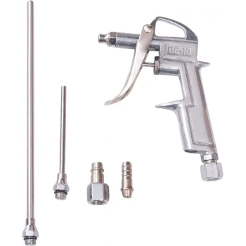 Parça Metal Uzun Ve Kısa Hava Tabancası Seti - Hava Püskürtme Ve Temizleme Aracı