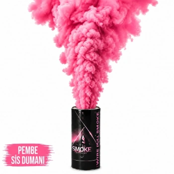Pembe Renk Sis Pembe Duman 1 Adet (5263)