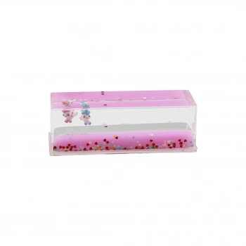 PEMBE SU HAYVAN - YILDIZ D.GEN MİKA YÜZEN BATMAYAN DEKORATİF BİBLO AKVARYUM4.7X13.6X4.5CM (5263)