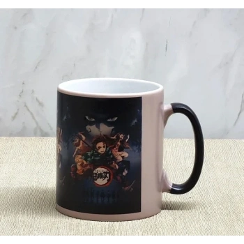 Porselen Renk Değiştiren Demon Slayer Kupa Bardak Aalk380