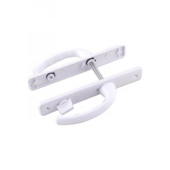 POŞETLİ BANYO-WC - KİLİTLİ BEYAZ PVC KAPI KOLU (5263)
