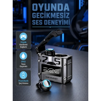 Powerbank Özellikli Bluetooth Kulaklık – Ergonomik, Suya Dayanıklı