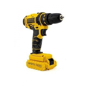 Profesyonel Çift Bataryalı Akülü Vidalama Şarjlı Matkap 24 Parça