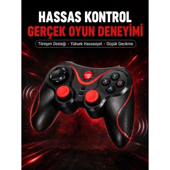 Profesyonel  Kablosuz Gamepad Çoklu Cihaz Desteği