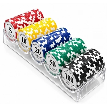 Profesyonel Poker Fişi Seti 100 Adet Casino Chip Alk5368