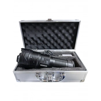 Profesyonel Zoomlu El Feneri | 60w – 7000 Lümen – 13.200 Mah – Type‑c – Metal Gövde (5263)