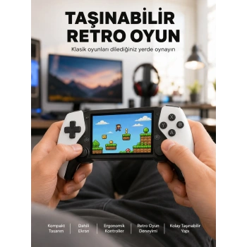 Ps1 Gba Nes Oyun Destekli Retro Cihaz Yeni Nesil