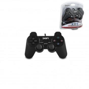 PS3 SİYAH OYUN KOLU ANALOG TİTREŞİMLİ USB KABLO 15 TUŞ - 2 ANALOG - 8 YÖN TETİKLEYİCİ 1.8MT KABLO (5263)