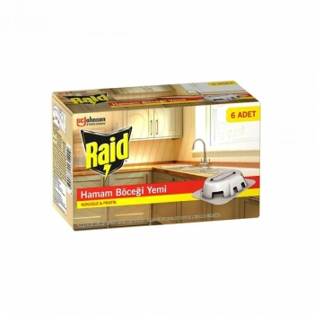 RAİD 6 PARÇA  HAMAM BÖCEK YEMİ (5263)