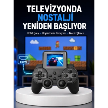 S10 Gamepad Hdmı Tv Bağlantılı 520 Klasik Retro Oyun 2025 Seri Orijinal Yeni Nesil