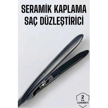 Saç Düzleştirici Led Ekranlı Isı Ayarlı Seramik Kaplama Profesyonel