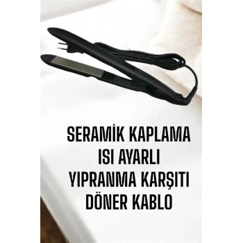 Saç Düzleştirici Yıpranma Karşıtı Keratin Bakımı Seramik Kaplama