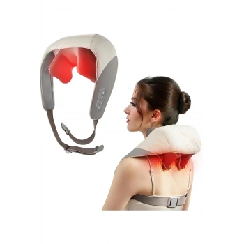 Şarjlı Ovmalı Isıtmalı Masaj Aleti Insan Eli Yoğurma Hissi