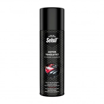 SELSİL OTO - ARAÇ MOTOR TEMİZLEYİCİ - PARLATICI - TOZ YAPIŞMA ENGELLEYİCİ SPREY 500ML (5263)