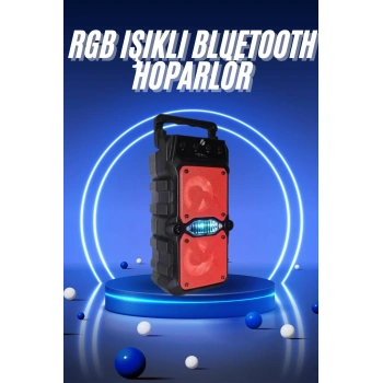 Ses Bombası Kablosuz Bluetooth Hoparlör Çift Çıkışlı Yüksek Ses Kaliteli Hoparlör