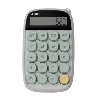 Sevimli Kare Tuşlu 10 Haneli Ldc Ekran Hesap Makinası Yeşil