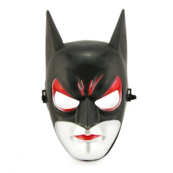 Siyah Renk Uzun Kulaklı Batman Maskesi 28x17 cm (5263)