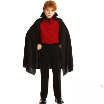 Sİyah Yakalı Pelerin - Vampir Pelerin - Dracula Pelerin 90 cm (5263)