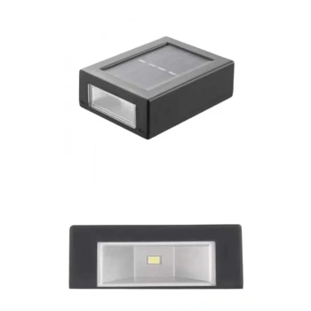 Solar Güneş Enerjili Çift Taraflı Duvar Lambası Çift Taraflı Duvar Lamba Güneş Enerjili