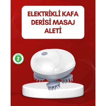 Su Geçirmez Elektrikli Kafa Masaj Cihazı Ipx7