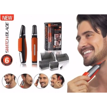 Switch Bladies Profesyonel 6 Parça Pilli Tıraş Makinesi