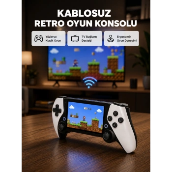 Taşınabilir El Konsolu – 4.3 İnç Tft Ekran, 64 Gb Dahili Oyun Hafızalı